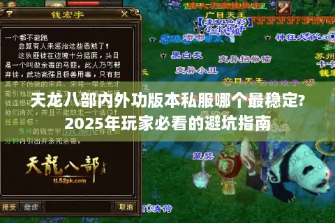 天龙八部内外功版本私服哪个最稳定?2025年玩家必看的避坑指南