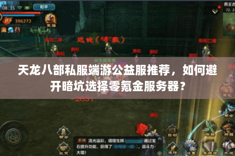 天龙八部私服端游公益服推荐，如何避开暗坑选择零氪金服务器？