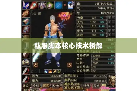 私服脚本核心技术拆解 私服脚本核心技术拆解