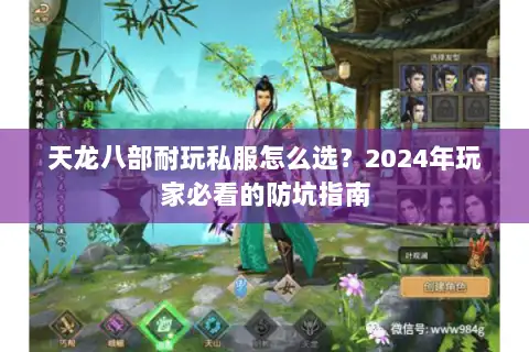天龙八部耐玩私服怎么选？2024年玩家必看的防坑指南