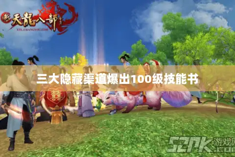 三大隐藏渠道爆出100级技能书