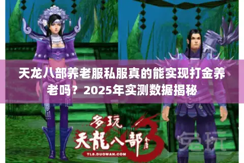 天龙八部养老服私服真的能实现打金养老吗？2025年实测数据揭秘