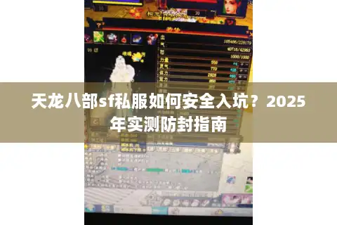 天龙八部sf私服如何安全入坑？2025年实测防封指南