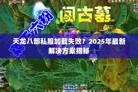 天龙八部私服加载失败？2025年最新解决方案揭秘