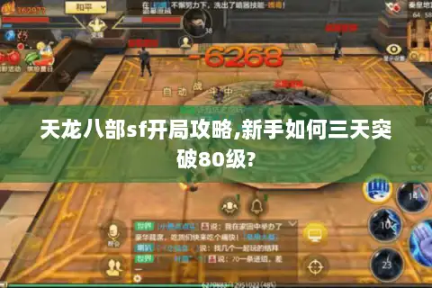 天龙八部sf开局攻略,新手如何三天突破80级?