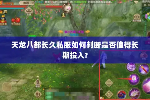 天龙八部长久私服如何判断是否值得长期投入? 天龙八部长久私服如何判断是否值得长期投入?