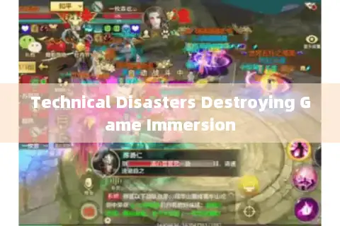 Technical Disasters Destroying Game Immersion Technical Disasters Destroying Game Immersion