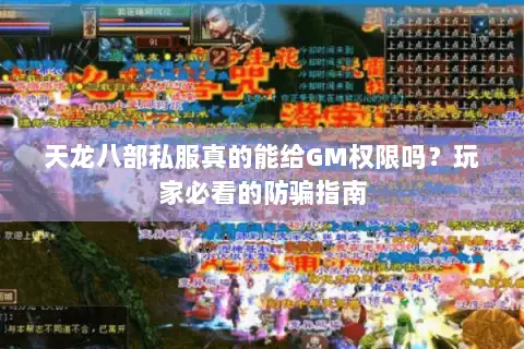 天龙八部私服真的能给GM权限吗?玩家必看的防骗指南 天龙八部私服真的能给GM权限吗?玩家必看的防骗指南