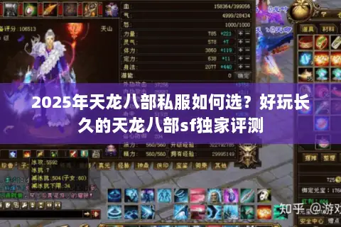 2025年天龙八部私服如何选？好玩长久的天龙八部sf独家评测