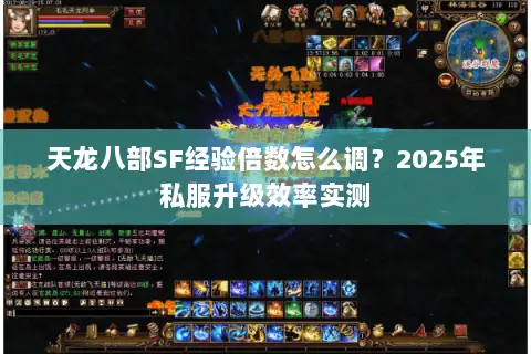 天龙八部SF经验倍数怎么调？2025年私服升级效率实测