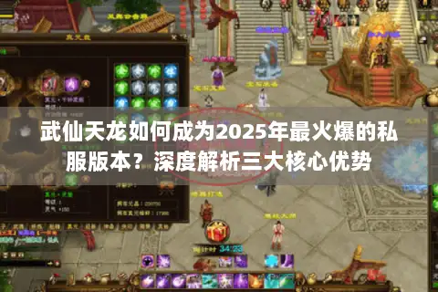 武仙天龙如何成为2025年最火爆的私服版本？深度解析三大核心优势