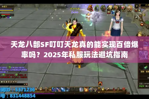 天龙八部SF叮叮天龙真的能实现百倍爆率吗？2025年私服玩法避坑指南