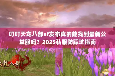 叮叮天龙八部sf发布真的能找到最新公益服吗？2025私服防踩坑指南