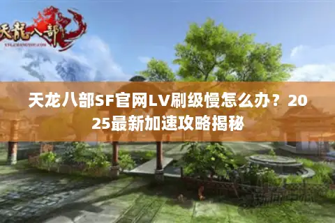 天龙八部SF官网LV刷级慢怎么办？2025最新加速攻略揭秘