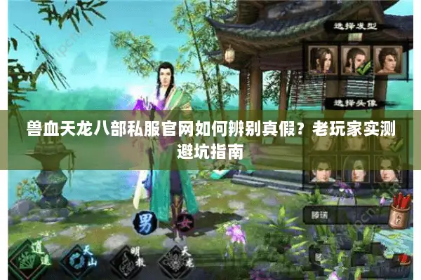兽血天龙八部私服官网如何辨别真假？老玩家实测避坑指南