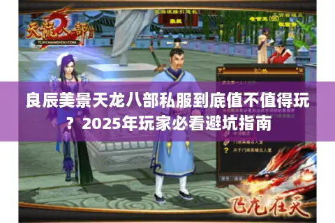 良辰美景天龙八部私服到底值不值得玩？2025年玩家必看避坑指南