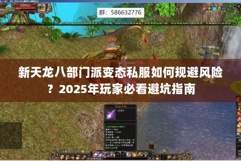新天龙八部门派变态私服如何规避风险?2025年玩家必看避坑指南 新天龙八部门派变态私服如何规避风险?2025年玩家必看避坑指南