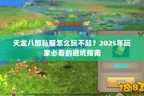 天龙八部私服怎么玩不起?2025年玩家必看的避坑指南 天龙八部私服怎么玩不起?2025年玩家必看的避坑指南