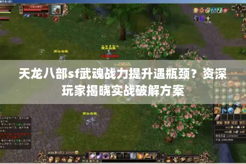 天龙八部sf武魂战力提升遇瓶颈？资深玩家揭晓实战破解方案