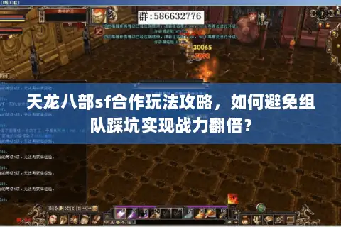 天龙八部sf合作玩法攻略，如何避免组队踩坑实现战力翻倍？