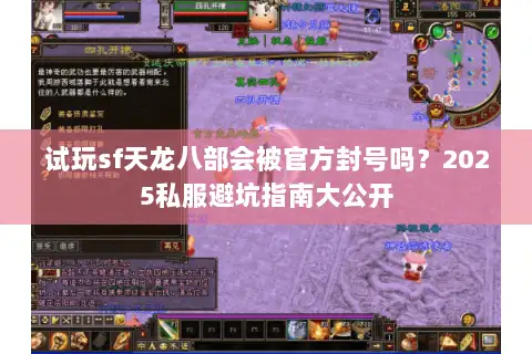 试玩sf天龙八部会被官方封号吗？2025私服避坑指南大公开