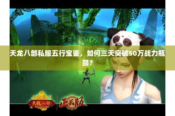 天龙八部私服五行宝鉴，如何三天突破50万战力瓶颈？