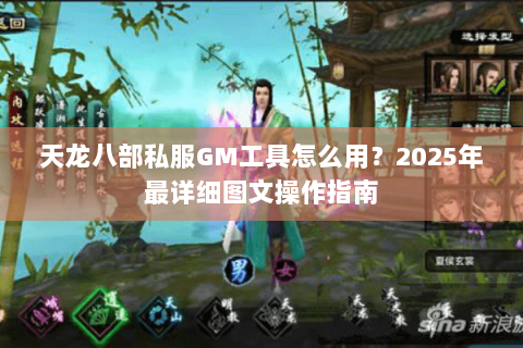 天龙八部私服GM工具怎么用？2025年最详细图文操作指南