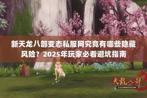 新天龙八部变态私服网究竟有哪些隐藏风险？2025年玩家必看避坑指南