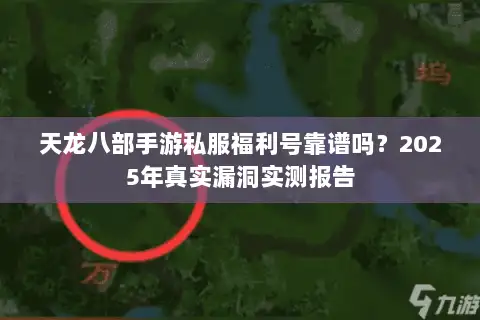 天龙八部手游私服福利号靠谱吗？2025年真实漏洞实测报告
