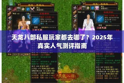 天龙八部私服玩家都去哪了？2025年真实人气测评指南