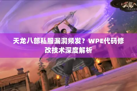 天龙八部私服漏洞频发?WPE代码修改技术深度解析 天龙八部私服漏洞频发?WPE代码修改技术深度解析
