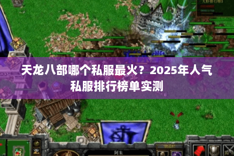 天龙八部哪个私服最火？2025年人气私服排行榜单实测