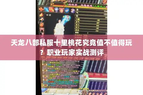 天龙八部私服十里桃花究竟值不值得玩？职业玩家实战测评