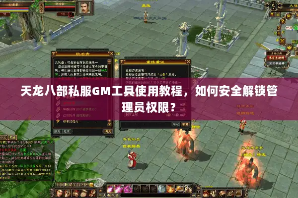 天龙八部私服GM工具使用教程，如何安全解锁管理员权限？