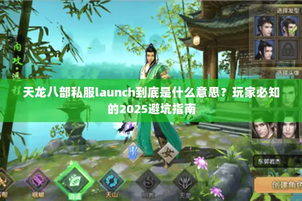 天龙八部私服launch到底是什么意思？玩家必知的2025避坑指南