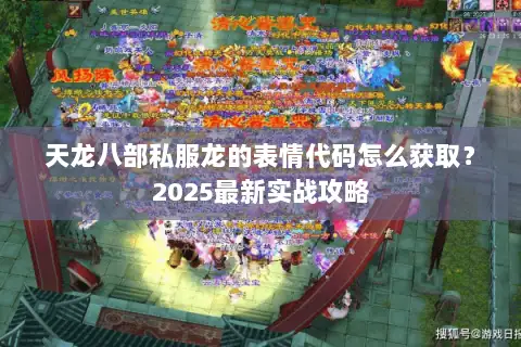 天龙八部私服龙的表情代码怎么获取？2025最新实战攻略