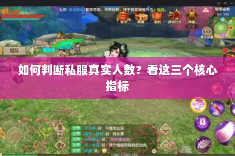 如何判断私服真实人数?看这三个核心指标 如何判断私服真实人数?看这三个核心指标