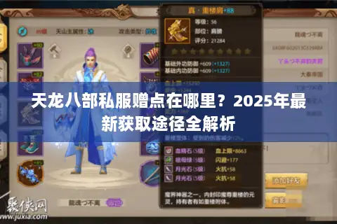 天龙八部私服赠点在哪里？2025年最新获取途径全解析