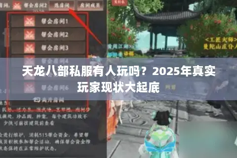 天龙八部私服有人玩吗？2025年真实玩家现状大起底