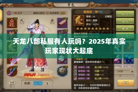 天龙八部私服有人玩吗？2025年真实玩家现状大起底