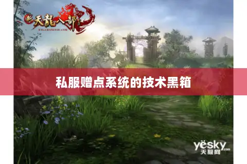 私服赠点系统的技术黑箱