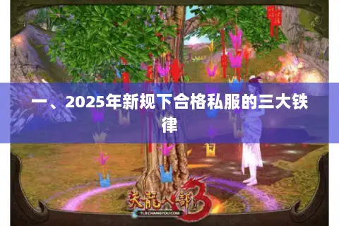 一、2025年新规下合格私服的三大铁律