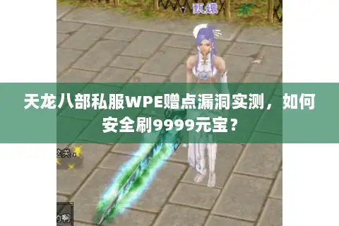 天龙八部私服WPE赠点漏洞实测,如何安全刷9999元宝? 天龙八部私服WPE赠点漏洞实测,如何安全刷9999元宝?