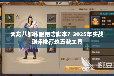 天龙八部私服用啥脚本?2025年实战测评推荐这五款工具 天龙八部私服用啥脚本?2025年实战测评推荐这五款工具