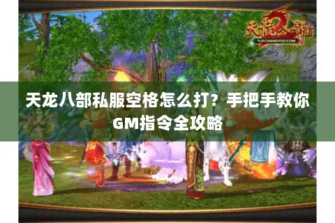 天龙八部私服空格怎么打?手把手教你GM指令全攻略 天龙八部私服空格怎么打?手把手教你GM指令全攻略