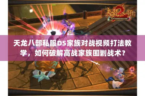 天龙八部私服DS家族对战视频打法教学，如何破解高战家族围剿战术？