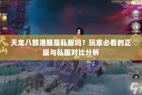 天龙八部港服是私服吗？玩家必看的正版与私服对比分析