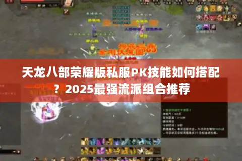 天龙八部荣耀版私服PK技能如何搭配？2025最强流派组合推荐