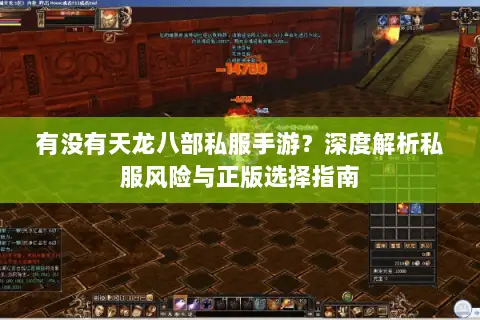 有没有天龙八部私服手游？深度解析私服风险与正版选择指南