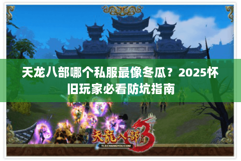 天龙八部哪个私服最像冬瓜?2025怀旧玩家必看防坑指南 天龙八部哪个私服最像冬瓜?2025怀旧玩家必看防坑指南